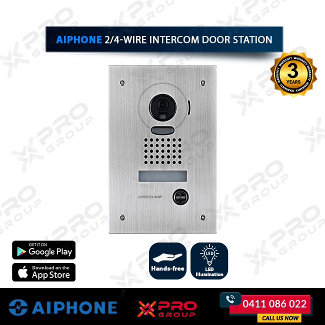 Aiphone 2/4-Wire Intercom Door Station